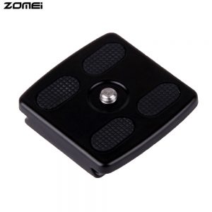 Zomei Quick release Plate for ZOMEI Q666 Professional travel tripod